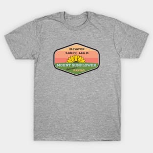 Mount Sunflower Highest Point in Kansas T-Shirt